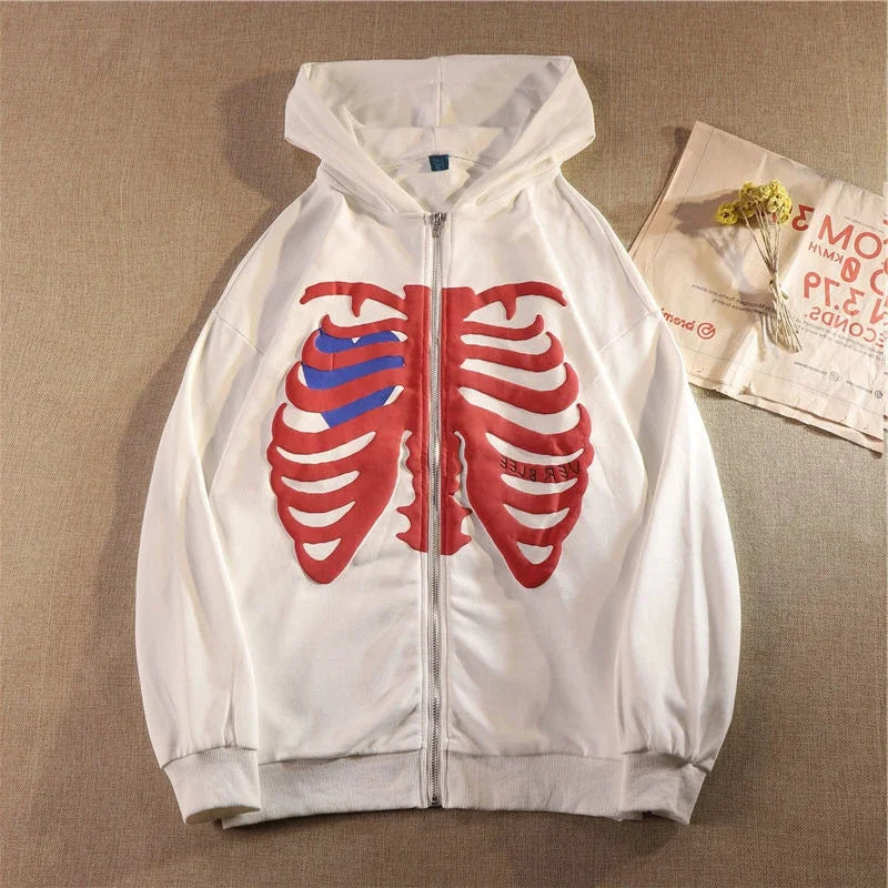 Ribbed Reveal Hoodie