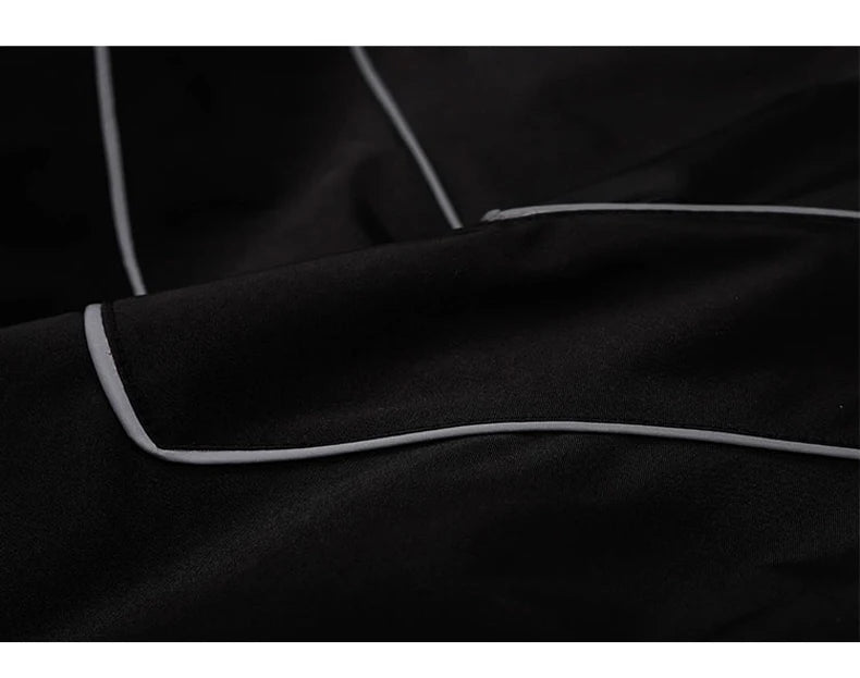 Navy Form Track Jacket