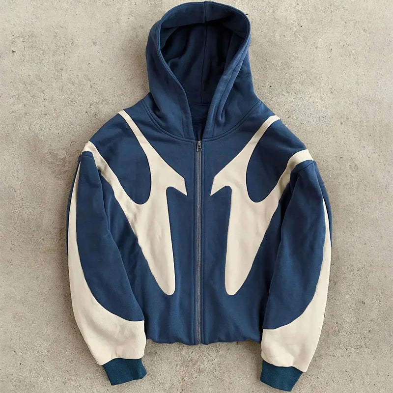 Apex Panel Zip Hoodie