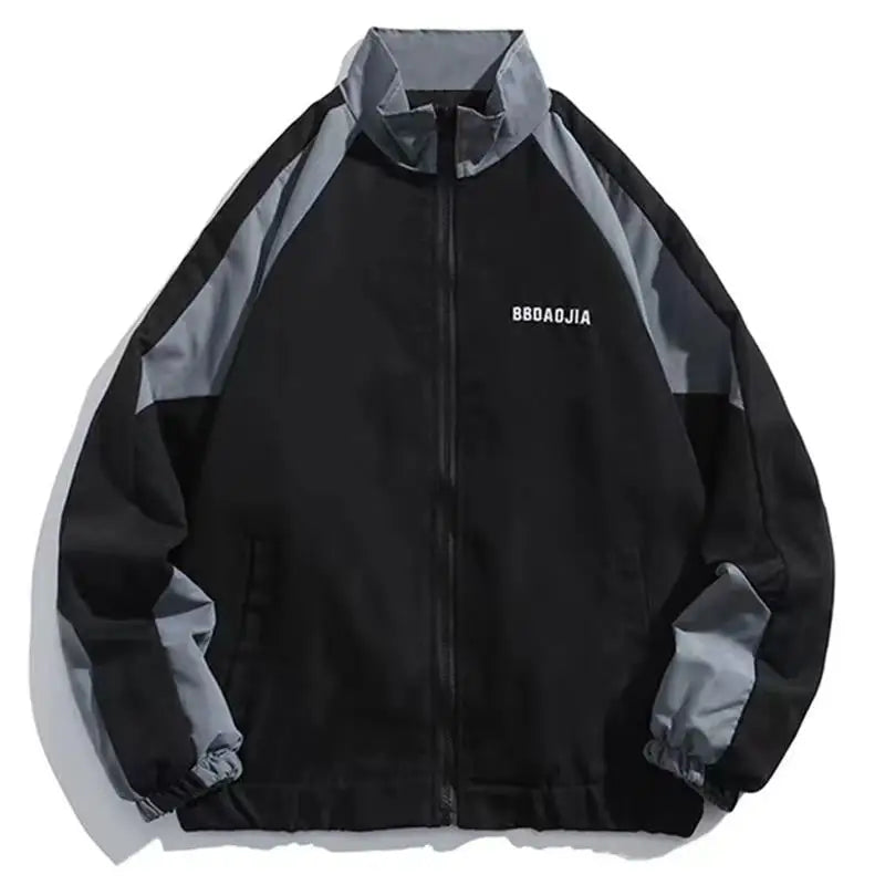 Navy Form Track Jacket