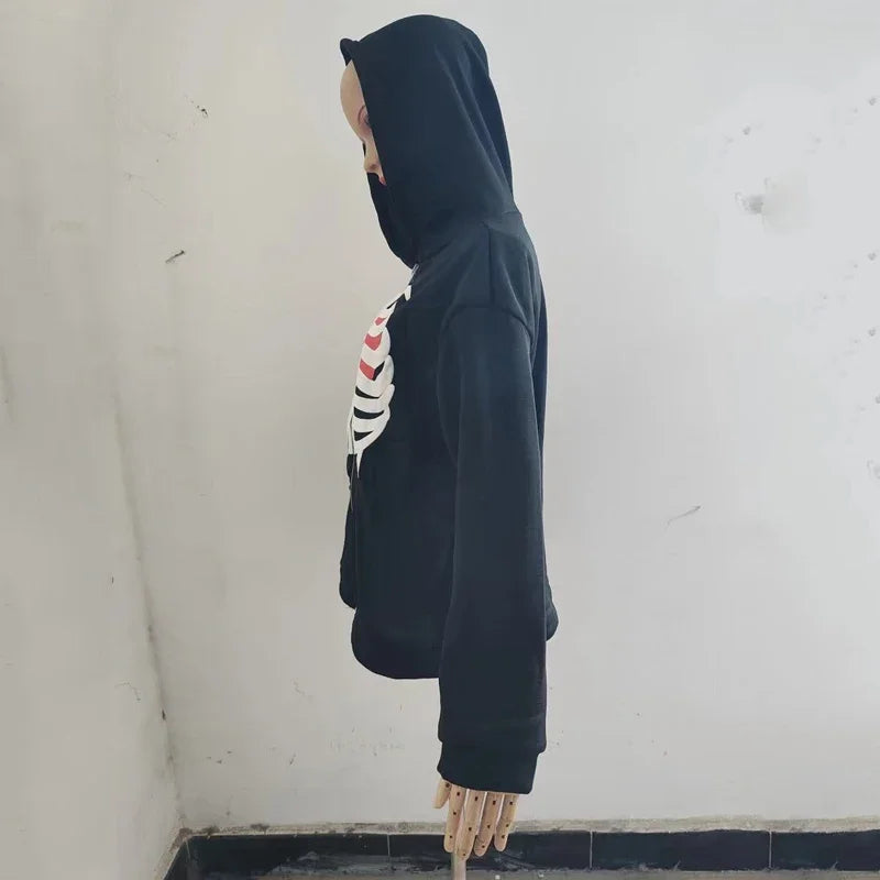 Ribbed Reveal Hoodie