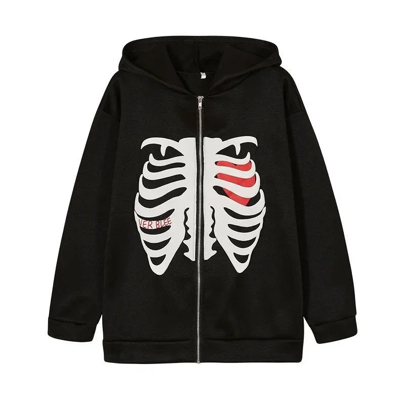 Ribbed Reveal Hoodie