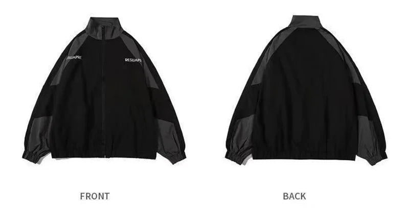 Navy Form Track Jacket