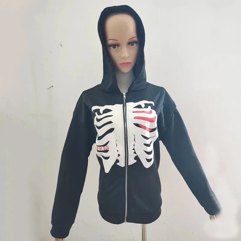 Ribbed Reveal Hoodie