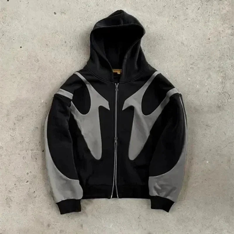 Apex Panel Zip Hoodie