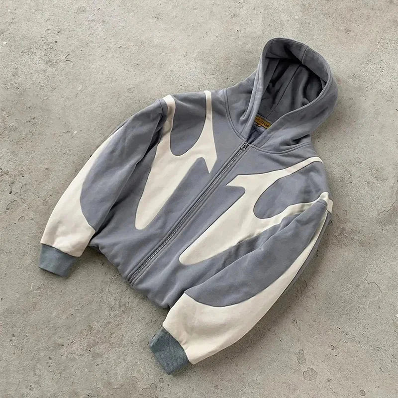 Apex Panel Zip Hoodie