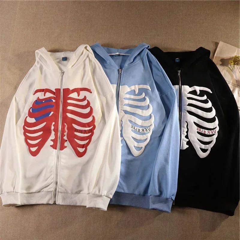 Ribbed Reveal Hoodie