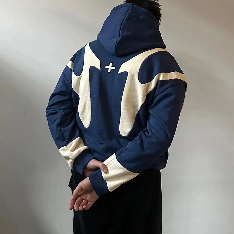 Apex Panel Zip Hoodie