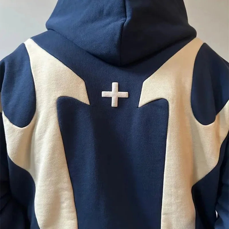 Apex Panel Zip Hoodie