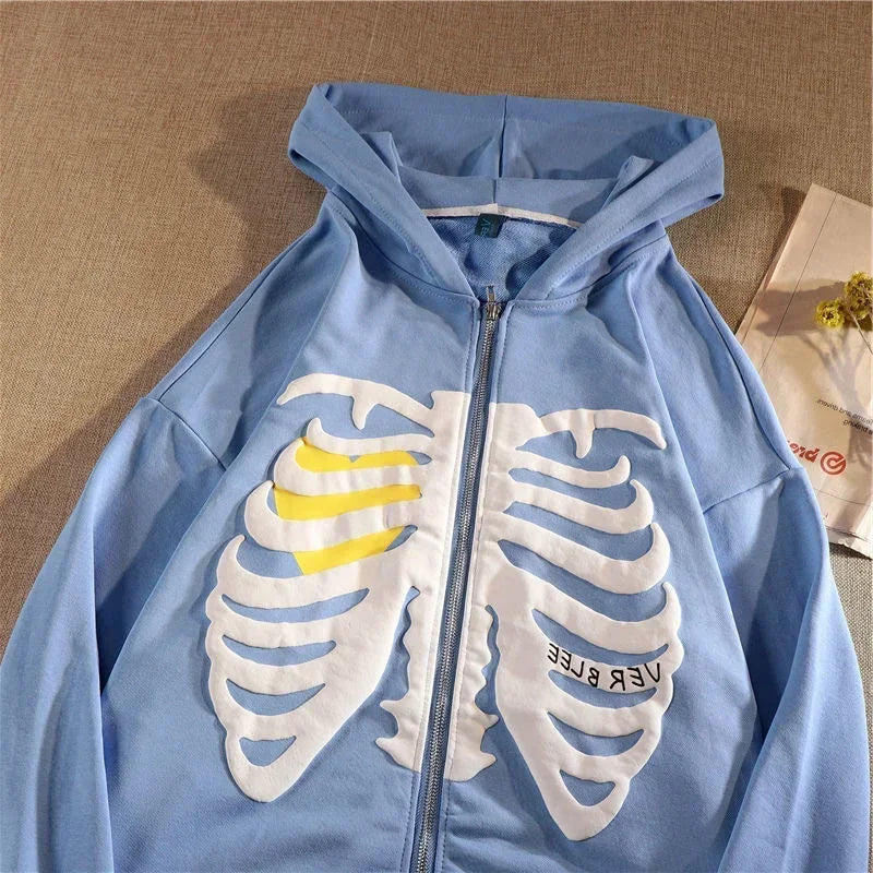 Ribbed Reveal Hoodie