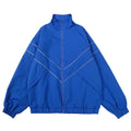 Navy Form Track Jacket