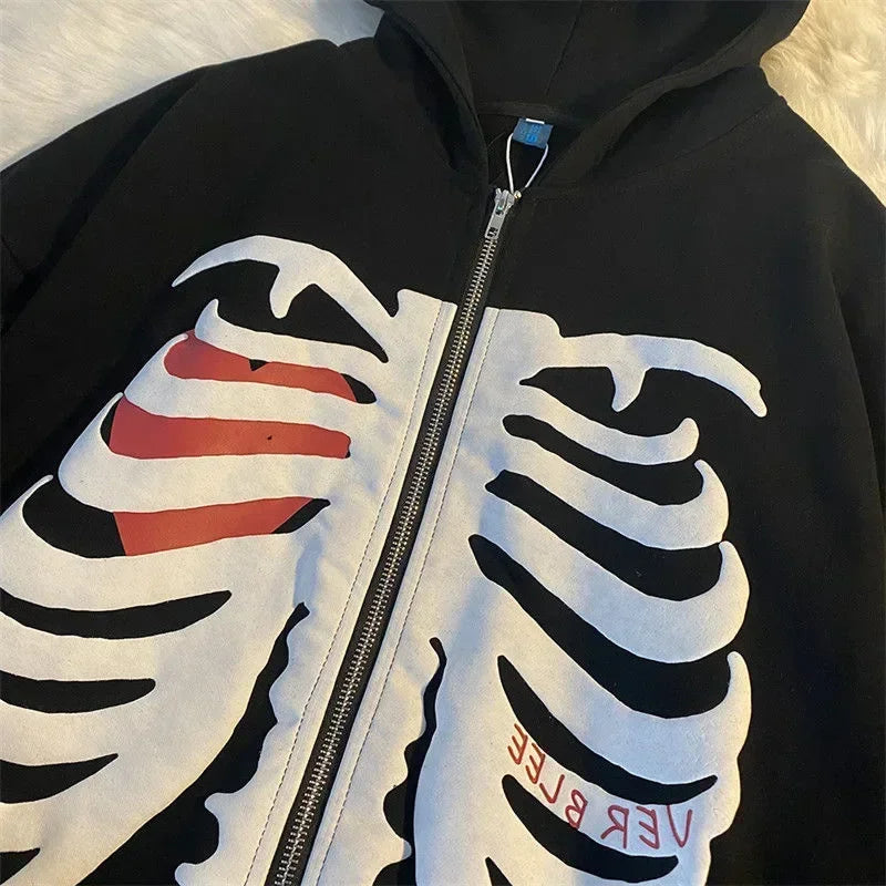 Ribbed Reveal Hoodie