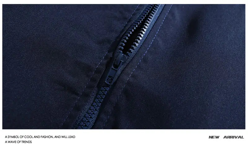 Navy Form Track Jacket