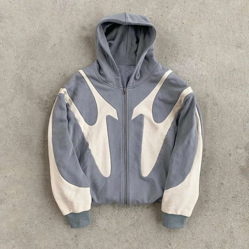 Apex Panel Zip Hoodie